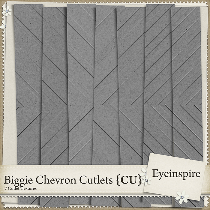 Biggie Chevron Texture Cutlets