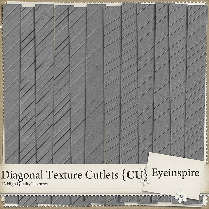 Diagonal Texture Cutlets