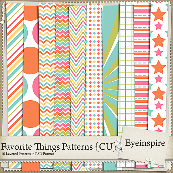 Favorite Things Patterns