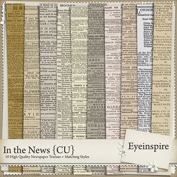 old style newspaper