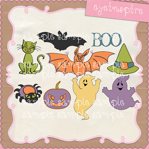 cute halloween cutting files for your cricut or pazzles cutting machine