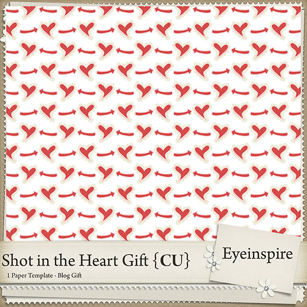 eyeinspire, freebie, digiscrap, digifree, commercial use, paper template, valentine, arrow, hearts, heart, love, free, graphics, hi quality, artist tools, color play designer swatch freebie for your digi scrap kits
