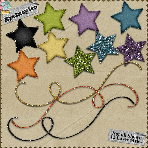 halloween glitter layer styles kraft paper commercial use