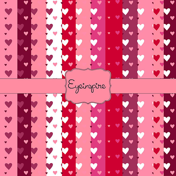 printable pretty packer pack love valentines romantic crafts hybrid hearts