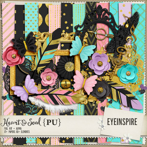 Digital scrapbooking kit