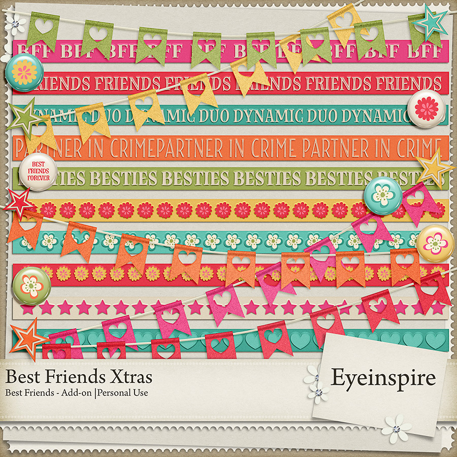 Digital Scrapbooking add-on elements